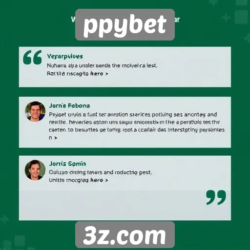 Depoimentos de usuários sobre a experiência no ppybet
